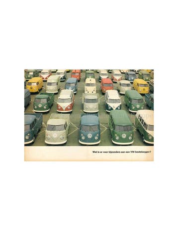 1965 VOLKSWAGEN TRANSPORTER BROCHURE NEDERLANDS, Boeken, Nieuw, Volkswagen, Author