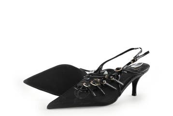 Jeffrey Campbell Slingbacks in maat 36 Bruin, Bruin, Verzenden, Zo goed als nieuw, Jeffrey Campbell