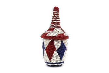 Prestigieus parelsmandje - Tutsi - Rwanda (Zonder, Antiek en Kunst