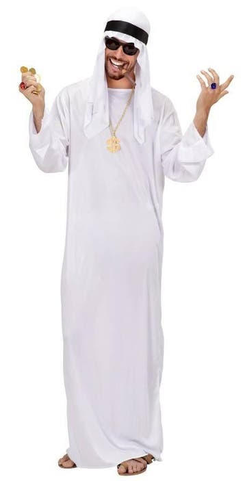 Arabische Sjeik met hoofdband, Kleding | Heren, Ophalen of Verzenden, Nieuw