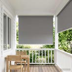 vidaXL Rolgordijn UV-bescherming Lichtgrijs 80 x 140 cm, Verzenden, Nieuw