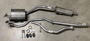 Complete uitlaat Middendemper + Einddemper Daihatsu Cuore 1., Verzenden, Nieuw