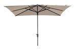 Madison stokparasol Syros luxe ecru 280x280 cm., Tuin en Terras, Verzenden, Nieuw, Stokparasol