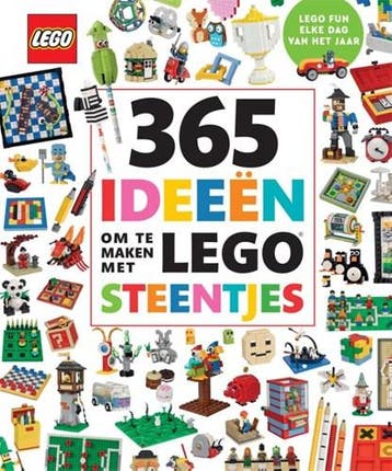 365 ideeën om te maken met LEGO® steentjes | 9789047880042 |, Ophalen of Verzenden, Zo goed als nieuw, Simon Hugo