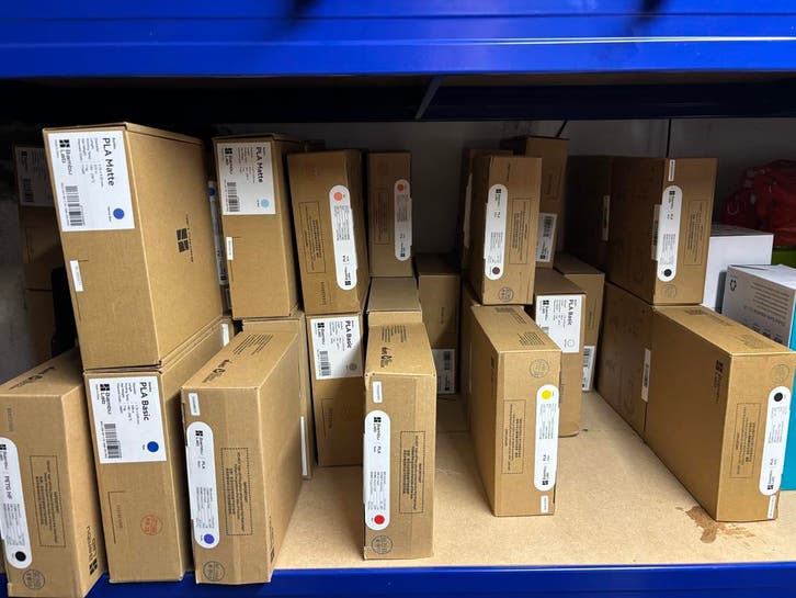 Bambu Lab PLA Basic + Mat filament refill (NIEUW) v.a. 16,00, Computers en Software, 3D-printerbenodigheden, Nieuw, Filamentrollen