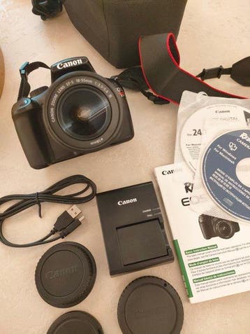 Canon EOS Rebel T3 (1100D) Digital SLR Camera - Canon EF-S, Nieuw