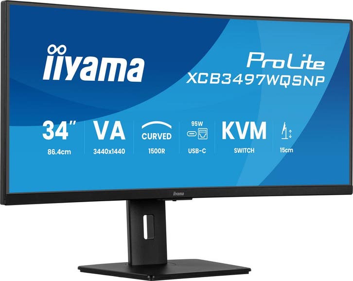 iiyama Monitor ProLite 43 - Curved, Computers en Software, Monitoren, Verzenden