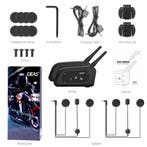 EJEAS V6 PRO 2 stuks voor 79,95 Motor headset bluetooth helm, Ophalen of Verzenden, Nieuw