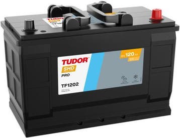 Tudor SHD Pro accu | TF1202 | 12V 120Ah, Ophalen of Verzenden, Nieuw