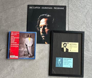 Eric Clapton - Premiere VIP ticket, exclusive single and, Nieuw in verpakking