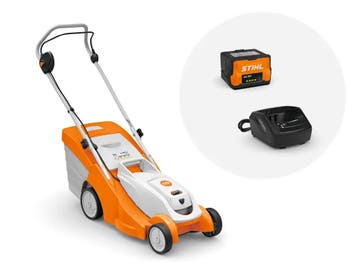 Stihl RMA 239, met AK 20 accu en AL 101 lader (Grasmaaiers), Ophalen of Verzenden, Nieuw, Stihl