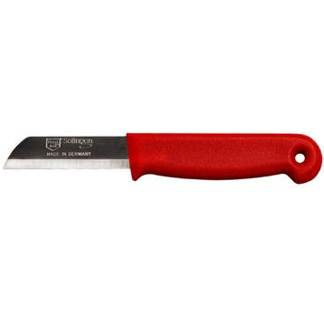Solingen Schilmesje – RVS Glad – 16 cm met Blade Cover, Ophalen of Verzenden, Nieuw, Rvs of Chroom