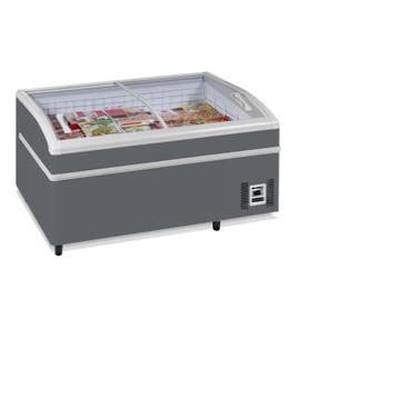 Supermarktkoeler/-vriezer grijs | 152 x 92 x 79 cm | 230V, Verzenden, Nieuw in verpakking