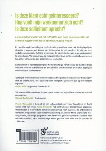 Lichaamstaal - Kasia Wezowski 9789081516396, Verzenden, Gelezen, Kasia Wezowski