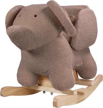 MamaLoes Olifant Olivier Taupe Bouclé Hobbeldier, Verzenden, Nieuw