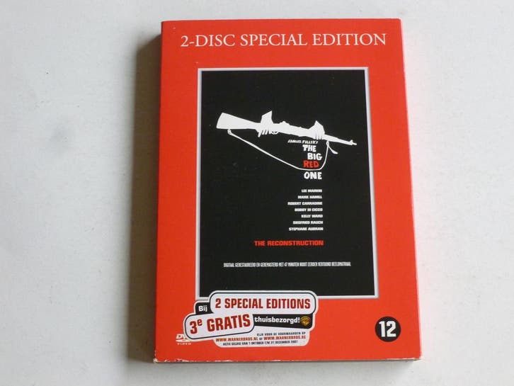 The Big Red One (2 DVD) special edition, Cd's en Dvd's, Dvd's | Filmhuis, Zo goed als nieuw, Verzenden