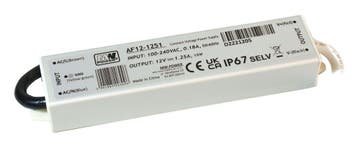 Ledvoeding - 12 volt - 1,25 ampère - 15 watt, Hobby en Vrije tijd, Elektronica-componenten, Verzenden, Nieuw