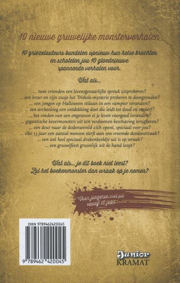 Junior monsterboek / Kramat junior / 2 9789462420045, Verzenden, Gelezen, Nico De Braeckeleer