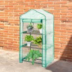 Tuinkas met wielen | Broeikas | Kas | Foliekas | 69x49x130cm, Verzenden, Nieuw