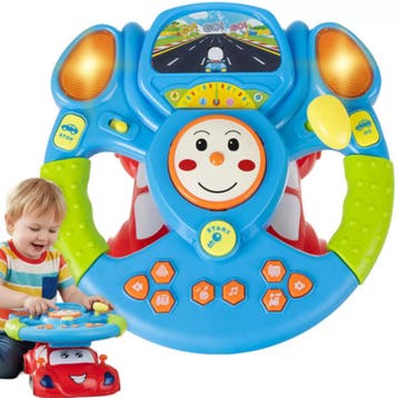 Ruhhy Interactief stuurwiel voor kinderen (3+ jaar) – met., Ophalen of Verzenden, Nieuw