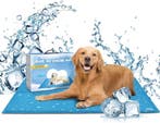 Koelmat Hond & Kat - 65x50 cm - Blauw - Nobleza, Verzenden, Zo goed als nieuw