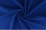 10 meter mousseline stof - Donkerblauw - Double gauze, Blauw, 120 cm of meer, Ophalen of Verzenden, Katoen