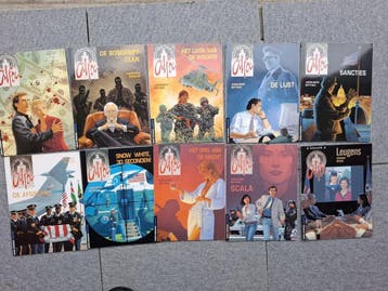 Alfa spionage strips - Spion stripboeken Jigounov Mythic, Complete serie of reeks, Verzenden, Gelezen