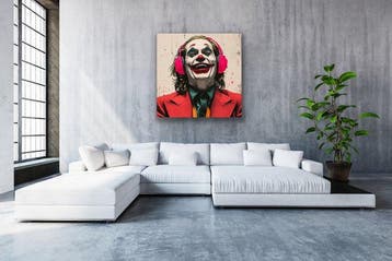Eric Brumette - JOKER LAUGHING LIKE JOAQUIN PHOENIX - Toile