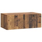 vidaXL Wandbeugel TV-kast Oud hout 78,5 x 41 x 30 cm Bewerkt, Minder dan 50 cm, Verzenden, Nieuw, Minder dan 100 cm
