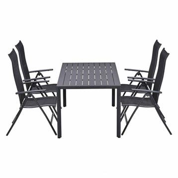 Garden Impressions Santos tuinset 5-delig - Kasper tuintafel, Verzenden, Nieuw