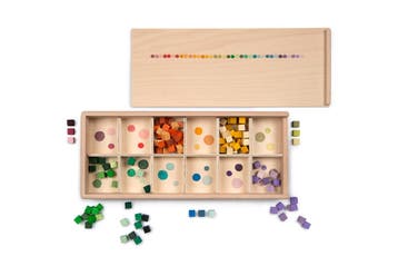 Grapat houten speelgoed blokken set van €54,99 voor €54,25, Ophalen of Verzenden, Nieuw