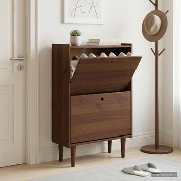 vidaXL Schoenenrek BILBAO 70 x 30 x 107 cm, Huis en Inrichting, Kasten | Schoenenrekken, Verzenden, Nieuw