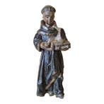 sculptuur, SantAntonio di Padova - 20 cm - Hout