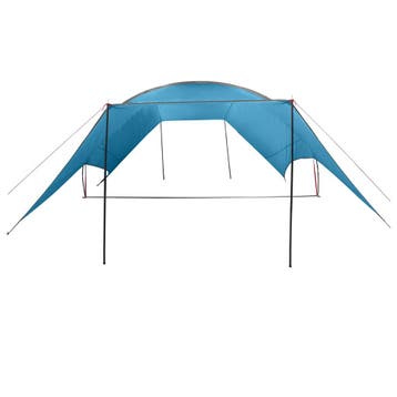 vidaXL Camping Tarp Waterbestendig Blauw 695 x 580 x 200 cm, Verzenden, Nieuw, Tot en met 2