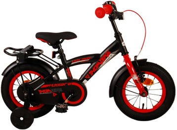 Volare Thombike Kinderfiets - Jongens - 12 inch - Zwart Rood, Verzenden, Nieuw