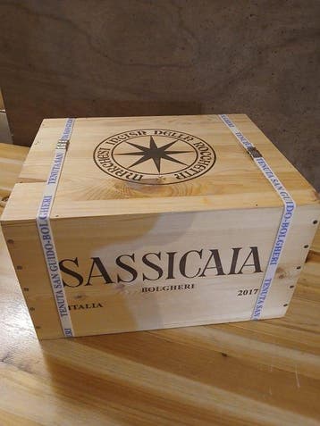 2017 Tenuta San Guido, Sassicaia - Bolgheri DOC - 6 Flessen, Nieuw