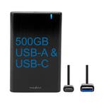 Refurbished Nedis 500GB-HDD met garantie, Computers en Software, Harde schijven, SSD, Nedis, Ophalen of Verzenden, Zo goed als nieuw