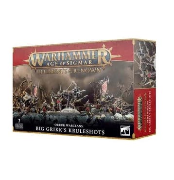 Big GrikkS Kruleshots - Orruk Warclans, Hobby en Vrije tijd, Gezelschapsspellen | Bordspellen, Ophalen of Verzenden, Nieuw