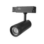 LED Railspot Targa M Zwart - 3-Fase - 20W - 2700K-4000K, Nieuw