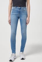 2dekans | WRANGLER HIGH SKINNY BLUE LOVE SKINNY JEANS-DAMES, Wrangler, Ophalen of Verzenden, Zo goed als nieuw