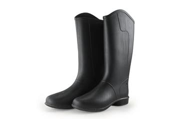 Fouganza Regenlaarzen Meisjes in maat 33 Zwart, Verzenden, Jongen of Meisje, Fouganza, Laarzen