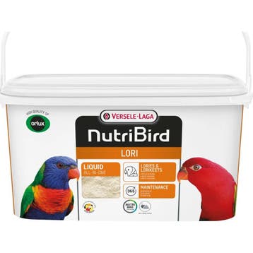 NutriBird Lori vogelvoer 2 x 3 kg, Dieren en Toebehoren, Verzenden, Nieuw, Overige typen