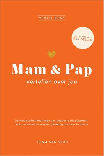 Mam & Pap Vertellen Over Jou | Elma Vliet | Nieuw, Boeken, Ophalen of Verzenden, Nieuw, Elma Vliet