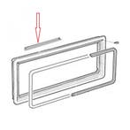 Dometic Raamkozijn rubber 5mtr, Caravans en Kamperen, Camper-accessoires, Ophalen of Verzenden, Nieuw