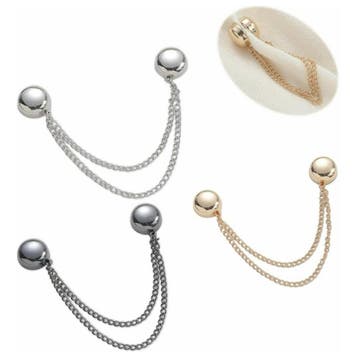 Fako Bijoux - Vestsluiting - Vestclip - Set 3 Stuks -, Verzenden, Nieuw