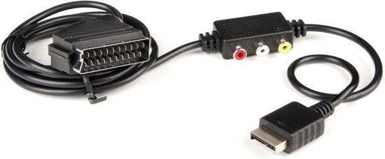 Speedlink Tracs Scart Video en Audio Cable - zwart - Ps3, Spelcomputers en Games, Spelcomputers | Overige Accessoires, Verzenden