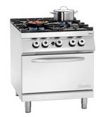 Bartscher Gasfornuis 900 B900 | 4-pits | Convectieoven 58L |, Ophalen of Verzenden, Nieuw in verpakking