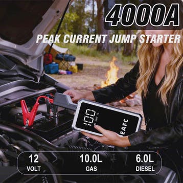 EAFC 4000A Draagbare Jump Starter & Powerbank - Noodstartapp, Verzenden, Nieuw