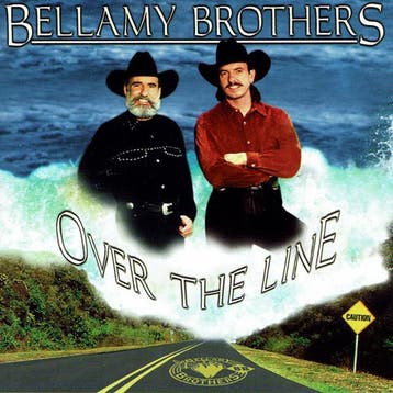 Bellamy Brothers - Over The Line, Ophalen of Verzenden, Gebruikt