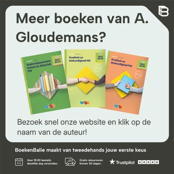 Kwaliteit en deskundigheid PW / niveau 3/4 / Theorieboek /, Verzenden, Gelezen, A. Gloudemans